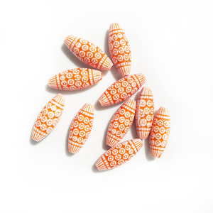 Perles en forme de riz en plastique acrylique de 6*10mm pour la fabrication de bracelets Puzzle pour enfants Jouets faits à la main - Product Image 5