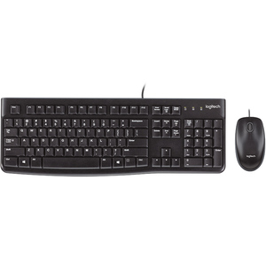 <span class=keywords><strong>Logitech</strong></span> MK120 Cablata Tastiera Impermeabile Tastiera e Mouse Combo per il <span class=keywords><strong>Computer</strong></span> Portatile Del <span class=keywords><strong>Computer</strong></span> - Product Image 1