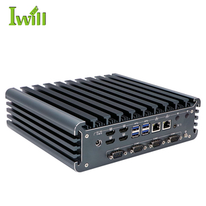 Computer Industriale Fanless Integrato I5 1235u Dieci Core Supporto NVME Mini PC per Automazione Industriale - Product Image 4