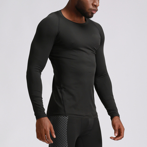 Camisetas Personalizadas <span class=keywords><strong>para</strong></span> <span class=keywords><strong>Hombre</strong></span>, Manga Larga, Secado Rápido, <span class=keywords><strong>para</strong></span> Correr, Baloncesto, Deportes, Fitness, Gimnasio - Product Image 3