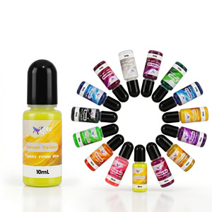 LEQU Happy And Fun - Tinte de Resina de 15 Colores para Hacer Joyas, Pigmento Líquido de Alta Concentración para Arte en Resina y Manualidades - Product Image 2