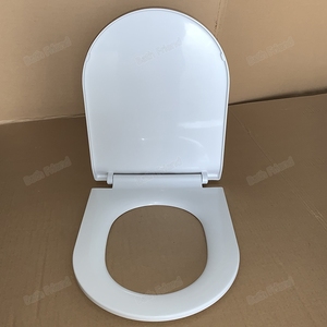 <span class=keywords><strong>Tapa</strong></span> de inodoro de plástico PP de cierre suave para baño, instalación rápida, venta directa de fábrica al por mayor - Product Image 2