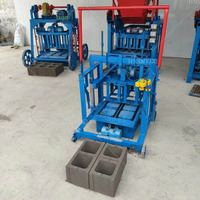 Machine à Briques Mobile Compacte et Facile à Utiliser pour la Fabrication de Briques de Pavé Domestiques – Vente Chaude au Ghana (2-45 Briques)