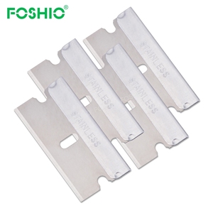 Cuchilla raspadora de acero al carbono y acero inoxidable, 100 unidades por paquete - Product Image 6