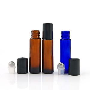 Flaconi Vuoti per Profumo Roll-on 10ml Bottiglia Sottile in Vetro Trasparente per Oli Essenziali - Product Image 3