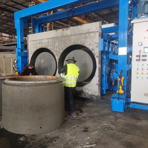 Equipo de Producción de Tuberías de Hormigón Móvil para Alcantarillas, Drenajes y Pozos - Product Image 1