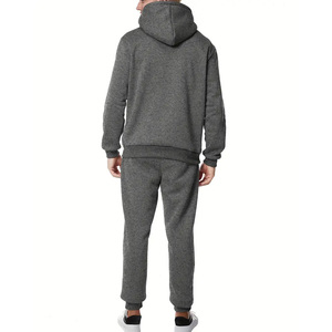 Conjunto de Sudadera con Capucha y Pantalones Deportivos Casuales Personalizados al por Mayor, Suministro Directo de Fábrica, Ropa Deportiva de Invierno para Hombre para Venta en Línea - Product Image 2