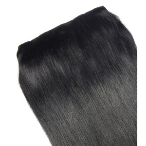 Meilleure vente Extensions de cheveux 100% humains, vraies, naturelles, Remy, une seule pièce, à clipser, lisses, ondulées, double épaisseur - Product Image 6