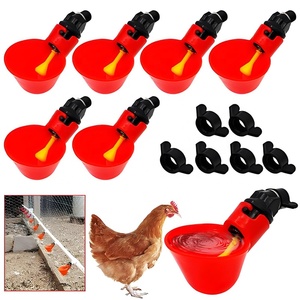NUEVO Bebedero Automático de Plástico Tipo Copa con Niple <span class=keywords><strong>para</strong></span> Palomas, Codornices, Pollos y Aves de Granja - Product Image 1