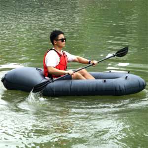 キッズカヤックパドル5ピーススーパーライト0.75kg調整可能大人アルミ合金シャフトPPプラスチックブレード子供サイズカヌーパドル - Product Image 5