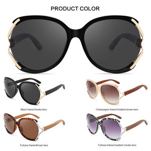 2025 Classics Hot Sale Gafas de Sol de moda con mujeres Logotipo personalizado Lentes UV400 Gafas de sol Gafas de Sol de diseñador de madera - Product Image 2