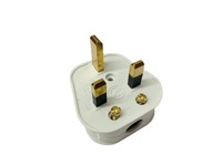 Fiche d'alimentation UK rechargeable 13a, 250V BS Type G, 3 broches, assemblage de câble métallique, carte d'alimentation britannique, prise de câblage avec fusible