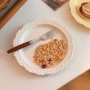 Piatti da Cena in Ceramica Ecologica Stile Francese da 8 Pollici, Pronta Consegna, per Feste, Pasticcerie e Ristoranti, Basso MOQ - Product Image 3