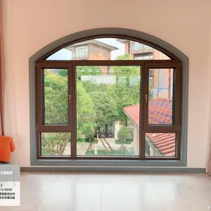 Деревянные алюминиевые окна в европейском стиле французские створчатые окна простой дизайн алюминиевые створчатые окна для дома