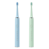 Brosse à dents électrique sonique intelligente et fine, personnalisée, neuve, rechargeable par USB, étanche IPX7, pour l'extérieur et l'hôtel