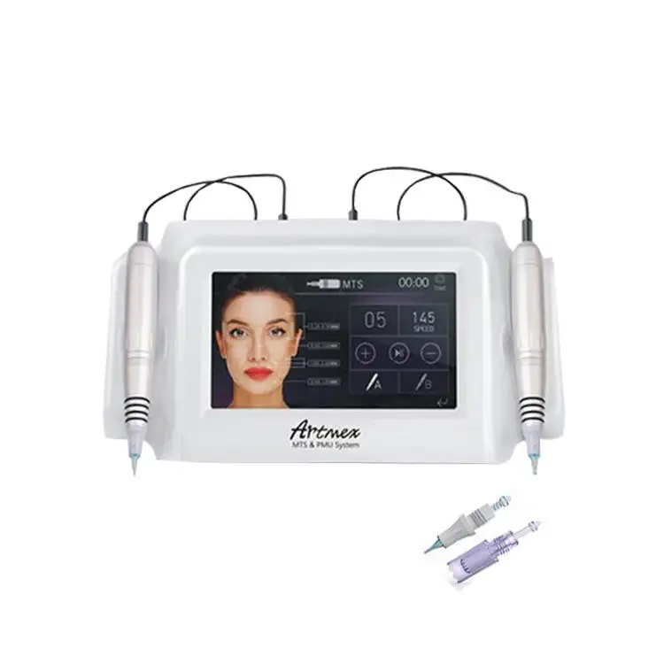Artmex V8 Permanent Makeup Machine With Two Permanent Tattoo Pen