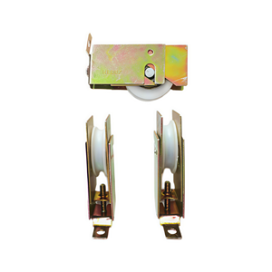 Petite <span class=keywords><strong>poulie</strong></span> à roulettes en nylon zingué à gorge en U réglable pour mini-fenêtre coulissante, fonctionnement silencieux - Product Image 6