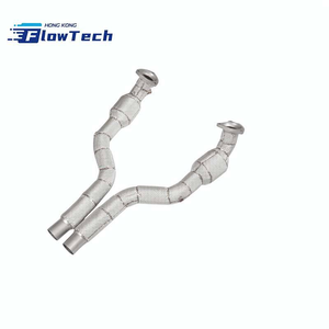 ท่อลงสแตนเลส FlowTech T304 ประสิทธิภาพสูงสำหรับ Maserati GT 4.2L 4.7L V8 พร้อมฉนวนกันความร้อน - Product Image 2