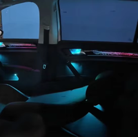 Iluminación Interior para Automóvil Volkswagen Golf 7 MK7 2014-2021 LHD/RHD, Kit de Iluminación Ambiental LED Dinámico de 64 Colores