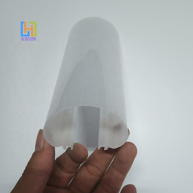 Extrusion Plastic Lampshade Profile PC Lampshade Lighting Accessories LED Strip Light Cover Custom Light Diffused Products
