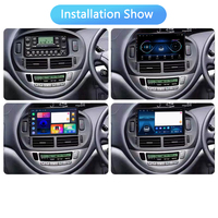 Lecteur multimédia stéréo android, 10.1 pouces, 4/8 cœurs, 2 + 32 go, pour Toyota Estima/Previa 2000-2005, autoradio, Navigation GPS