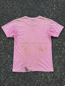 Camisetas Blancas de Alta Calidad con Efecto Lavado Ácido, 100% Algodón, Personalizables para Hombre, Cuello Redondo - Product Image 3