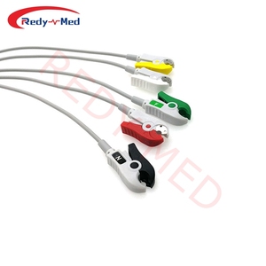 Câble ECG compatible <span class=keywords><strong>GE</strong></span> Marquette 5 fils Dash 4000 avec clip Grabber - Product Image 6