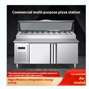 Vitrina Refrigerada Comercial para Pizza, Ensaladas, Helados, Postres y Frutas - Product Image 5