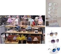Présentoir à Lunettes en Acrylique pour 5 Paires – Organisateur de Rangement pour Bijoux et Lunettes – Idéal pour la Vente