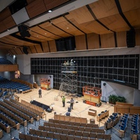 Mur vidéo LED pour événements P1.5 HD intérieur, auditorium, studio, 500x500mm, 500x1000mm, couleur pleine, couleur complète, CE ROHS FCC CCC ISO9001