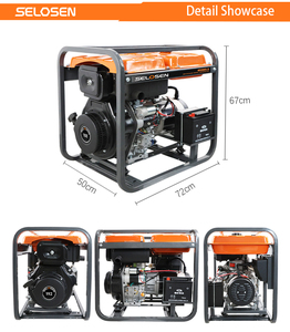 Fctory 7.5KVA 6200w Time Display 6.2kW Three Phase <b>Generator</b> 400V Open Frame 10h Runtime Start 6900S-3 Multi-Functional P - Product Image 5
