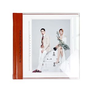 อัลบั้มภาพงานแต่งงานในอนาคต อัลบั้มภาพ 10 หน้า หน้าในทำจาก PVC ปกอะคริลิคเคลือบเงาอย่างดี ทนทาน ของขวัญส่วนตัว - Product Image 2