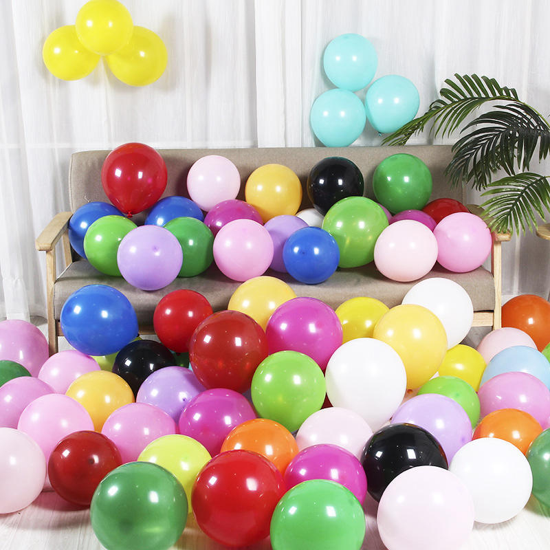 Thickened Matte 10 Inch 2.2g 100 Pcs Balloon Birthday Decoration Wedding Supplies Beauty Matte Balloon Wholesale