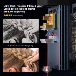 Módulo Láser Infrarrojo <span class=keywords><strong>ATOMSTACK</strong></span> R30 V2 en Existencia en la UE, Cabezal de Repuesto para Máquina de Grabado Láser de Fibra de 1064 nm para <span class=keywords><strong>X30</strong></span> A10 A5 <span class=keywords><strong>Pro</strong></span> - Product Image 3
