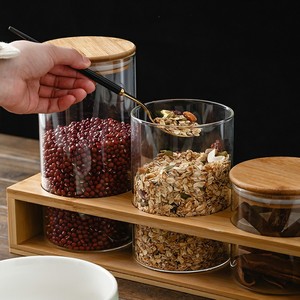 Da <span class=keywords><strong>cucina</strong></span> in vetro di stoccaggio vaso di <span class=keywords><strong>set</strong></span>, vaso di vetro <span class=keywords><strong>set</strong></span> di <span class=keywords><strong>3</strong></span> - Product Image 5
