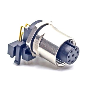 M5 M8 M12 M16 7/8 M23 กันน้ําบัดกรีแผงPCB Mountซ็อกเก็ตชายหญิงปลั๊ก 3 4 5 6 8 12 Pinพลาสติกเซ็นเซอร์สาย - Product Image 5