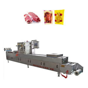 Công nghiệp đa chức năng linh hoạt phim thermoformer Túi pouch bơm PLC điều khiển chất lượng cao Máy đóng gói chân không - Product Image 1