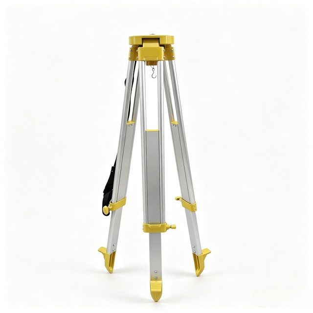 Heavy Duty High Precision Aluminum Alloy Surveying Tripod for Total Station with 1 Year Warranty