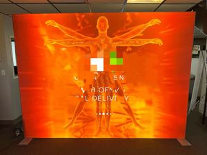 Espositore Luminoso Personalizzato Autoportante di Grandi Dimensioni/10x8 in Alluminio SEG con Stampa Personalizzata per Fiere - Product Image 4