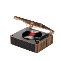 Reproductor de CD Portátil de Diseño Moderno con Control Remoto, Material de Madera, Reproductor de Álbumes, Regalo de Cumpleaños, Disponible en Stock