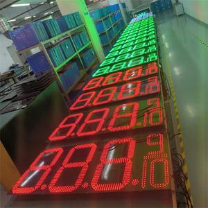 Panneau d'affichage LED 7 segments de qualité supérieure pour station-service, étanche IP65, anti-éblouissement, par le fabricant leader - Product Image 5
