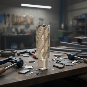 Scie à métaux Fervi Long Core avec fixation Weldon 120 mm pour perçage du métal - Product Image 2