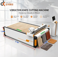 Automatische Teppichschneidemaschine mit Oszillierendem Messer CNC Digitaler Schneideplotter
