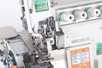 Nouvelle machine à coudre surjeteuse RONMACK RM-NST-4D à alimentation composée robuste (dessus et dessous) avec moteur à entraînement direct pour usage domestique