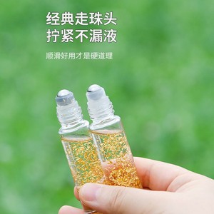 ขวดโรลออนน้ำมันหอมระเหยรูปแมวนำโชค พร้อมฟอยล์สีทอง ตัวขวดใส สำหรับบรรจุภัณฑ์ของขวัญอโรมาเธอราพี - Product Image 2