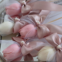 Kreative Elegante Handgefertigte Blumenförmige Sojawachs-Votivkerze Hochzeitsgeschenke Muttertag Erntedankfest Geschenk