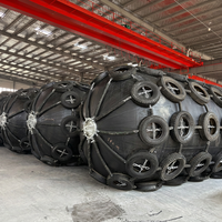 Pare-battage gonflable marin en caoutchouc type Yokohama avec chaîne et filet pour pneus, certifié CCS BV