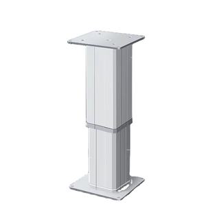 Columna de Elevación Ajustable en Altura para IPT1100, Longitud de Carrera de 450 mm, DC24V 2250N, Ventilador de Imán Permanente de 60W, IP54 - Product Image 1