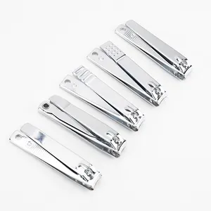 Professional French Nail Clippers Tools Stainless Or Carton Steel Fingernail And Toenail Manicure Nail Clipper