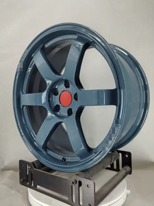 <span class=keywords><strong>ล้อ</strong></span>แม็กซ์ <span class=keywords><strong>TE37</strong></span> ลาย 6 ก้าน <span class=keywords><strong>สี</strong></span>น้ำเงิน ขนาด 17 18 นิ้ว 5*100 5*114.3 สำหรับรถยนต์ GR86, BRZ, FK8 JDM สมรรถนะสูง - Product Image 3